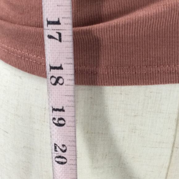 LULU'S SZ S Rusty Rose Pink Adorable Simplicity One-Shoulder Sweater Top NEW 0B1 - Picture 4 of 7